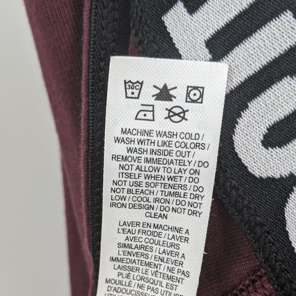 Nike Leg-A-See Purple Logo Full Length Leggings - Picture 10 of 10